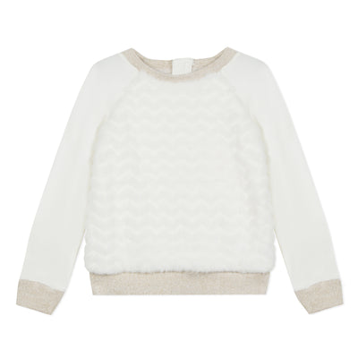 Girls Pearl Autumn Sweater