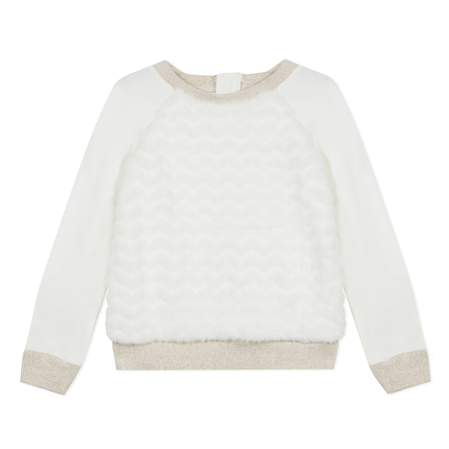 Girls Pearl Autumn Sweater