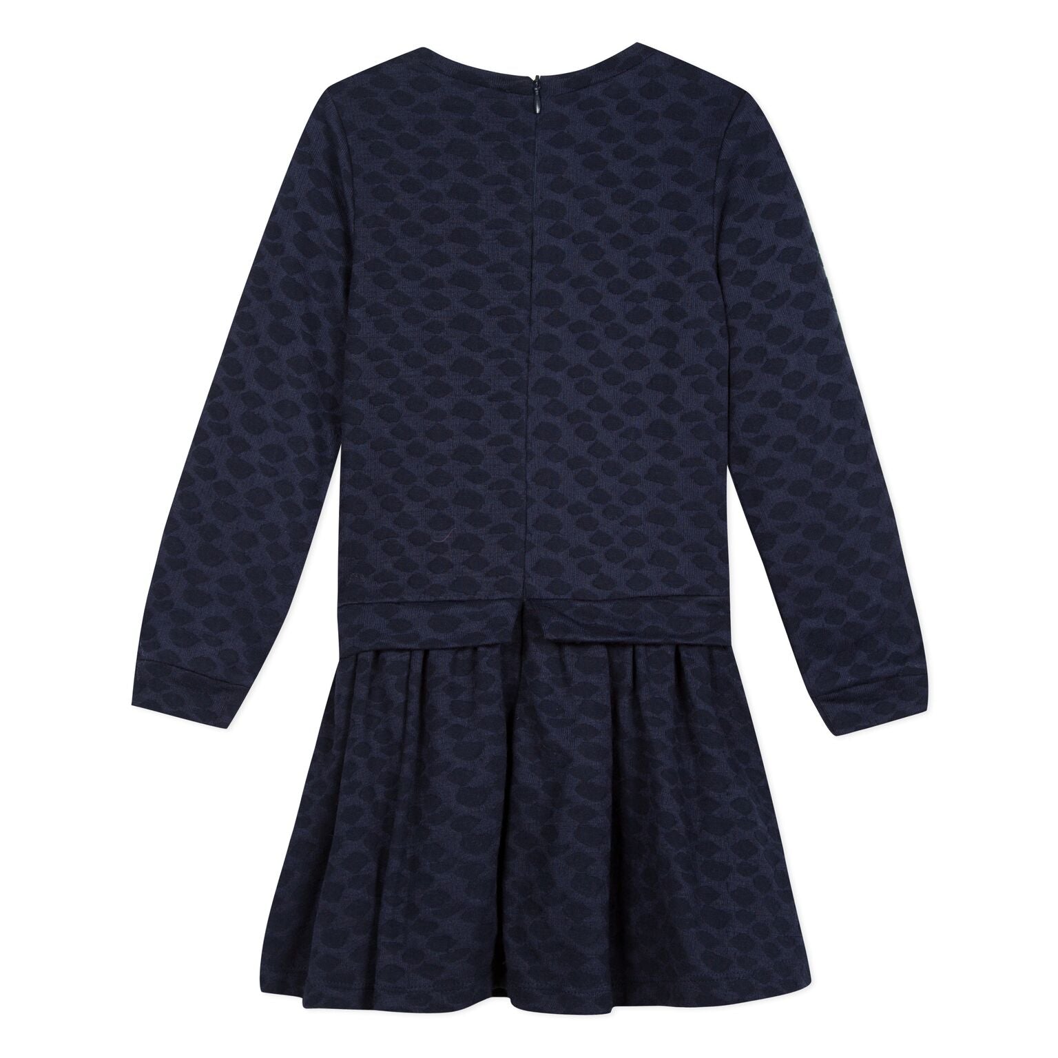Girls Navy Prairie Dress