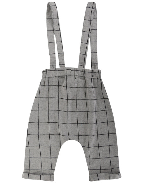 Boys Jacquard Check Trouser