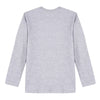 Boys Grey Cotton Print T-Shirt