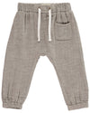 Baby & Toddler Boys Cotton Tie-Cord Pants