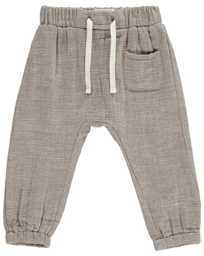 Baby & Toddler Boys Cotton Tie-Cord Pants