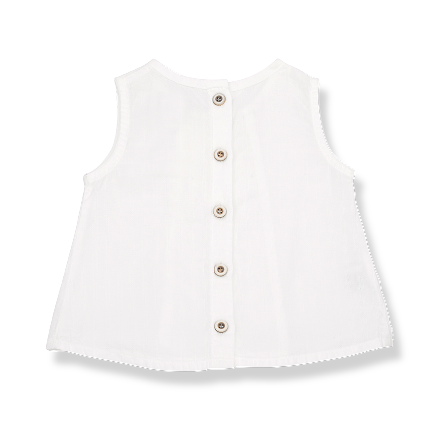 Baby Girls Textured Voile Blouse