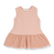 Baby Girls Ribbed Cotton Terry Cloth Dress