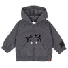 Baby Boys Grey Dino Hoodie