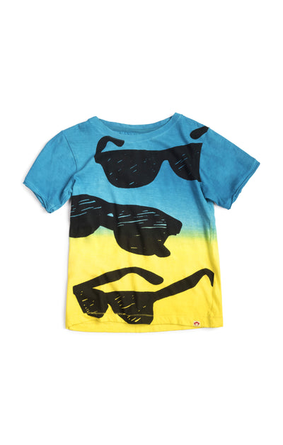 Boys Graphic Sunglasses Short Sleeve T-Shirt
