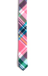 South Beach Plaid Tie For Boys