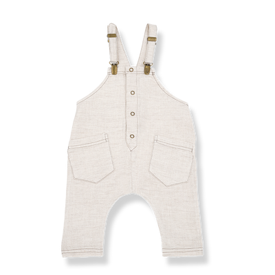 Baby Boys Cotton Linen Overall