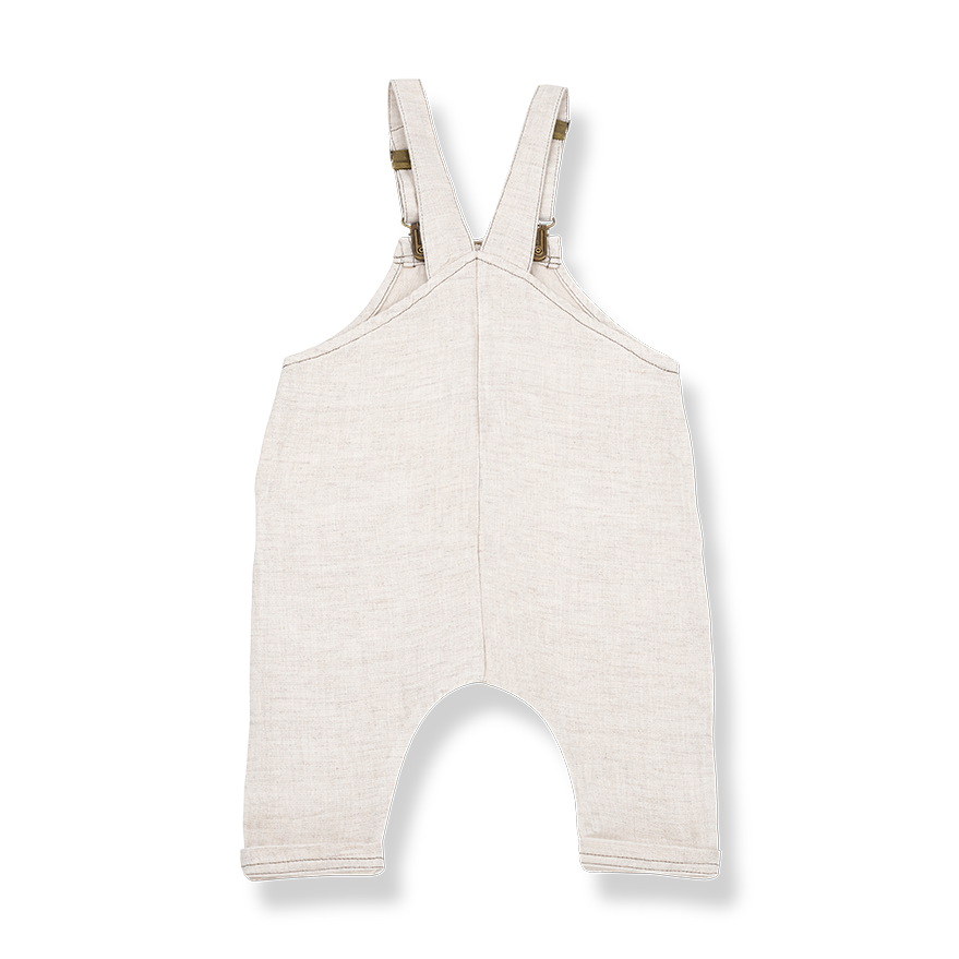 Baby Boys Cotton Linen Overall