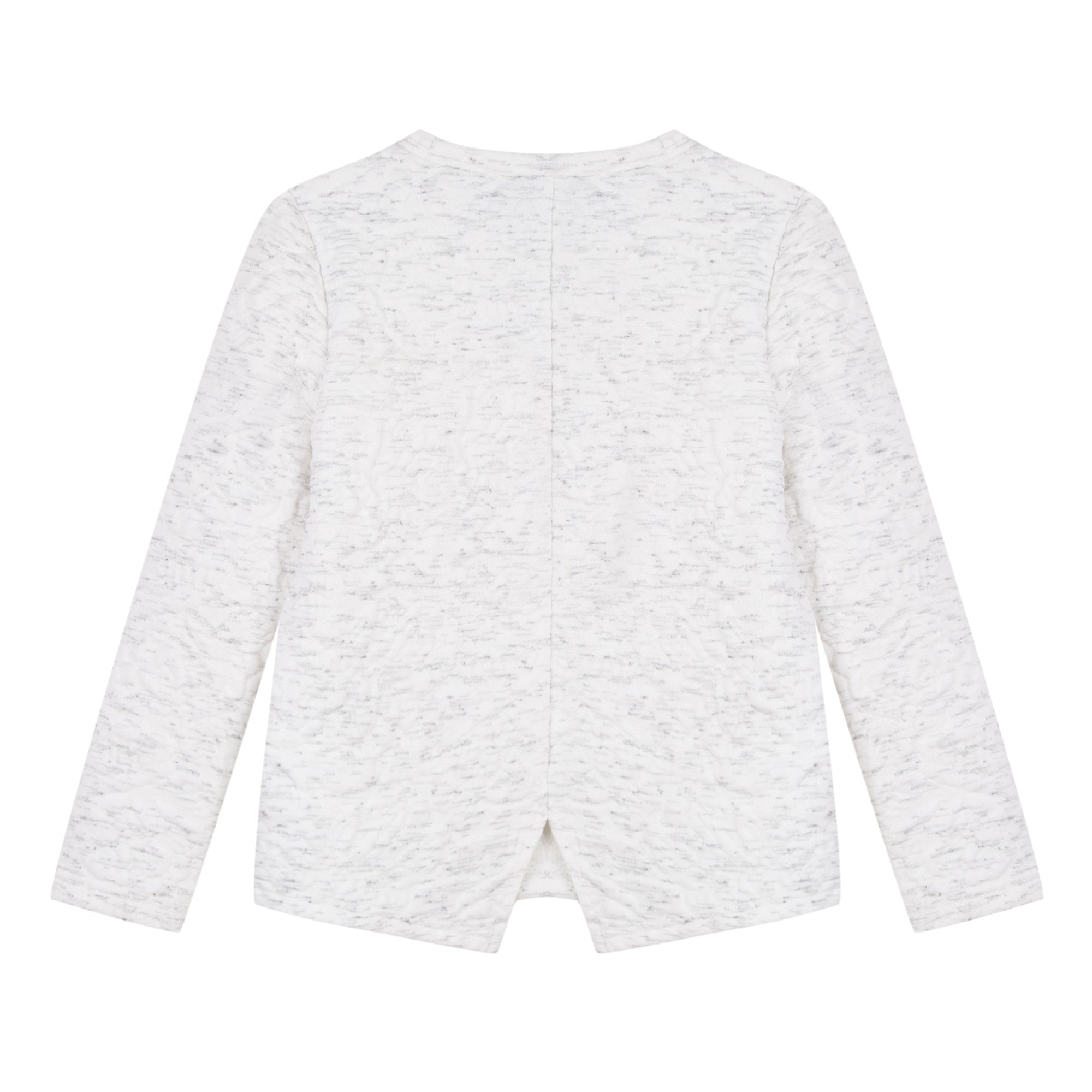 Girls Eggshell Princess Crown Long Sleeve Top