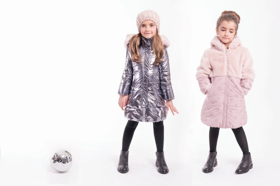Girls Shiny Coat