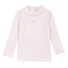 Baby & Toddler Girls Ribbed Ivory Top