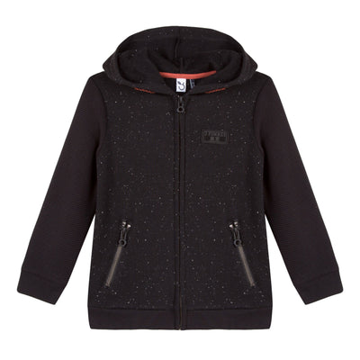 Boys Cotton Hoodie With Zippers