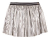 Girls Silver Foil Skirt