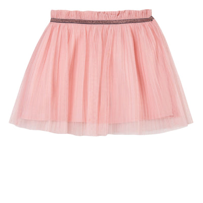 Girls Pink Petticoat Skirt With Tule