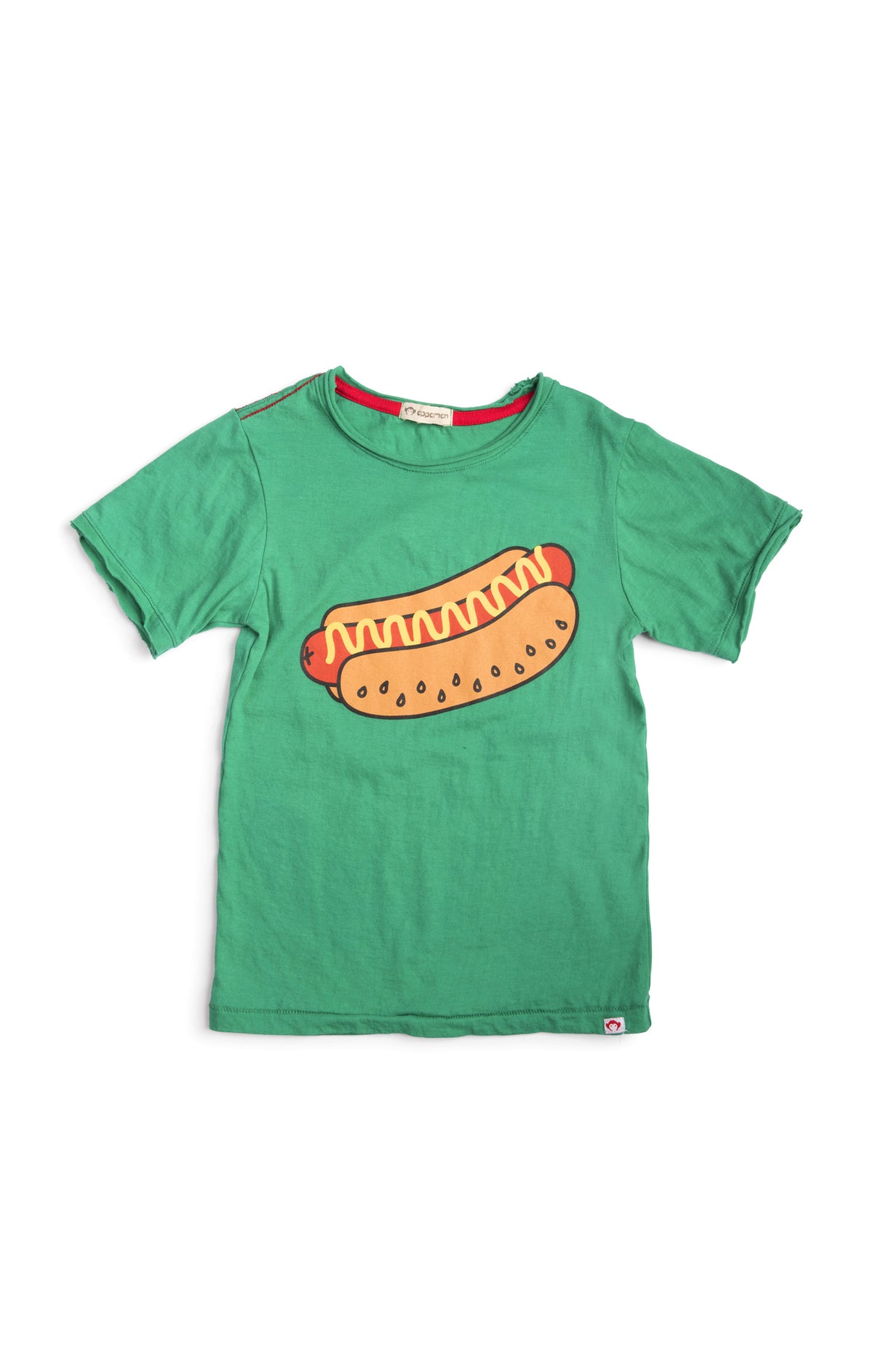 Boys "Hot Dog" Short Sleeved Graphic Tee