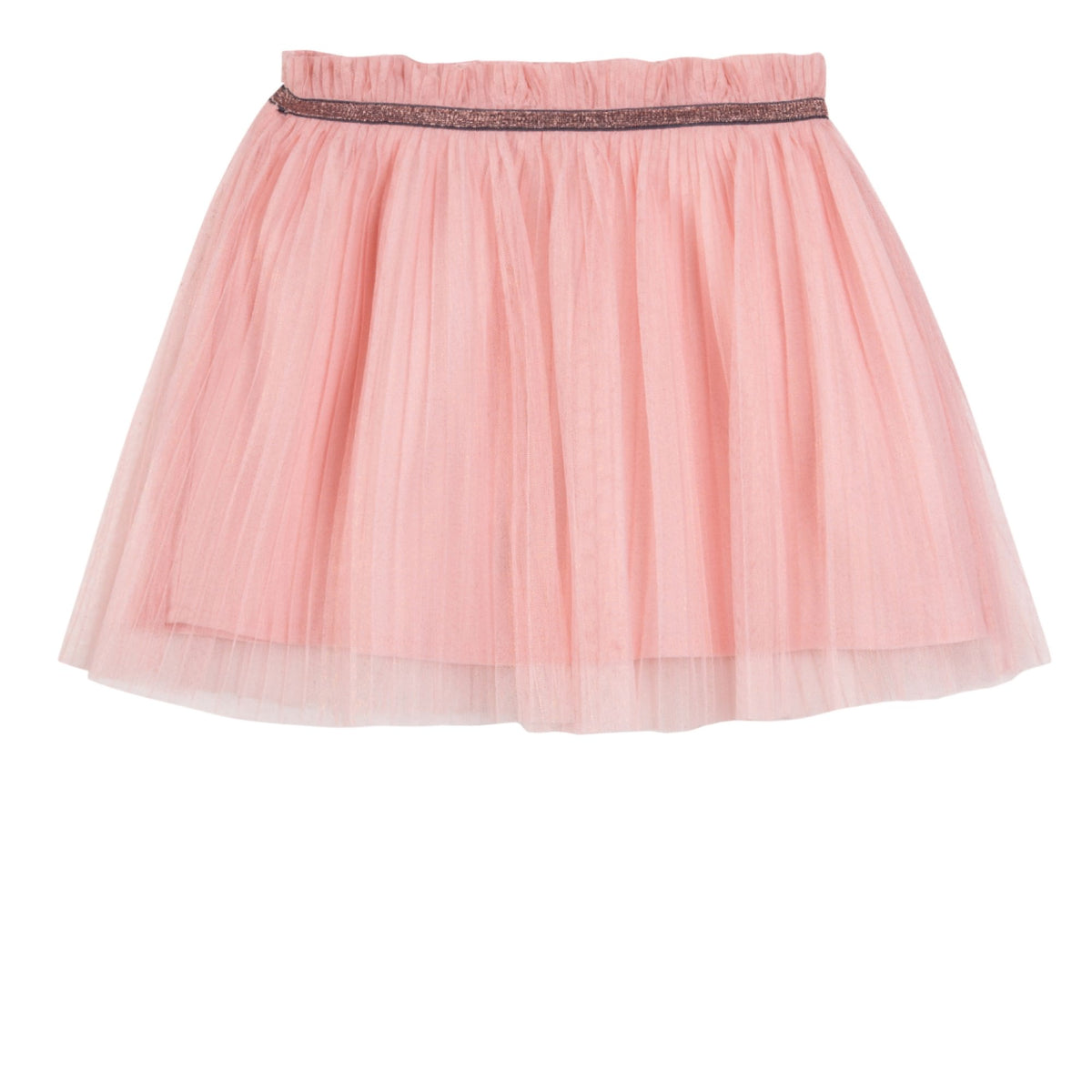 Girls Pink Petticoat Skirt With Tule