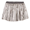 Girls Silver Foil Skirt