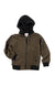 Boys Dark Olive Bomber Jacket