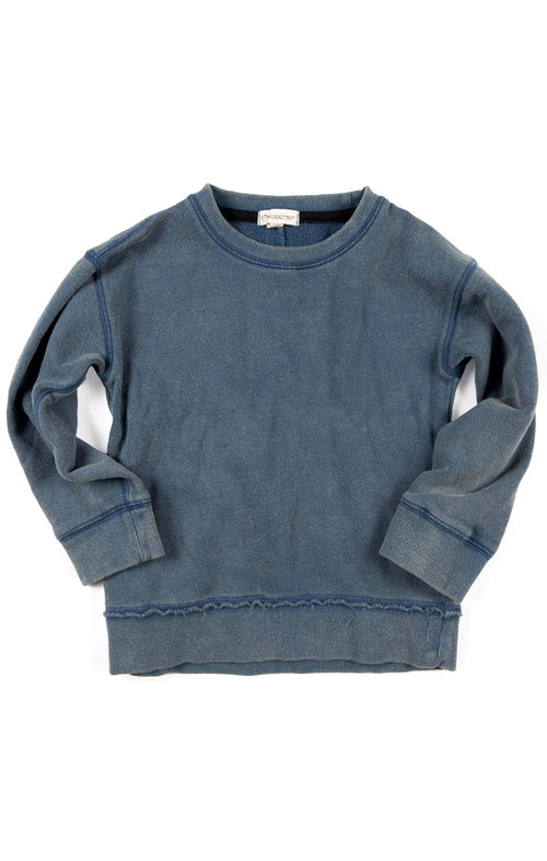 Boys Denim Navy Sweatshirt